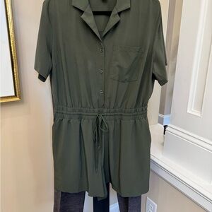 Olive Green Women's Athleta Shorts